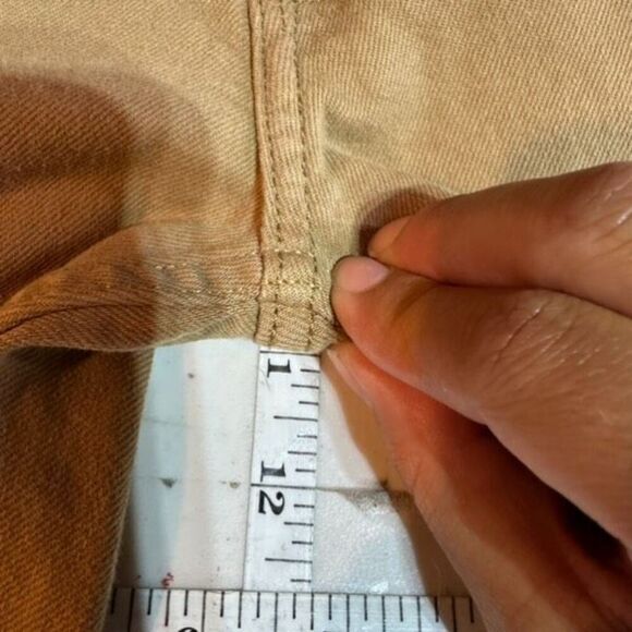 NWT Old Navy Men's High-Rise Slim Built-In Flex Pants Dark Khaki Size 30 x 32 - Picture 13 of 14